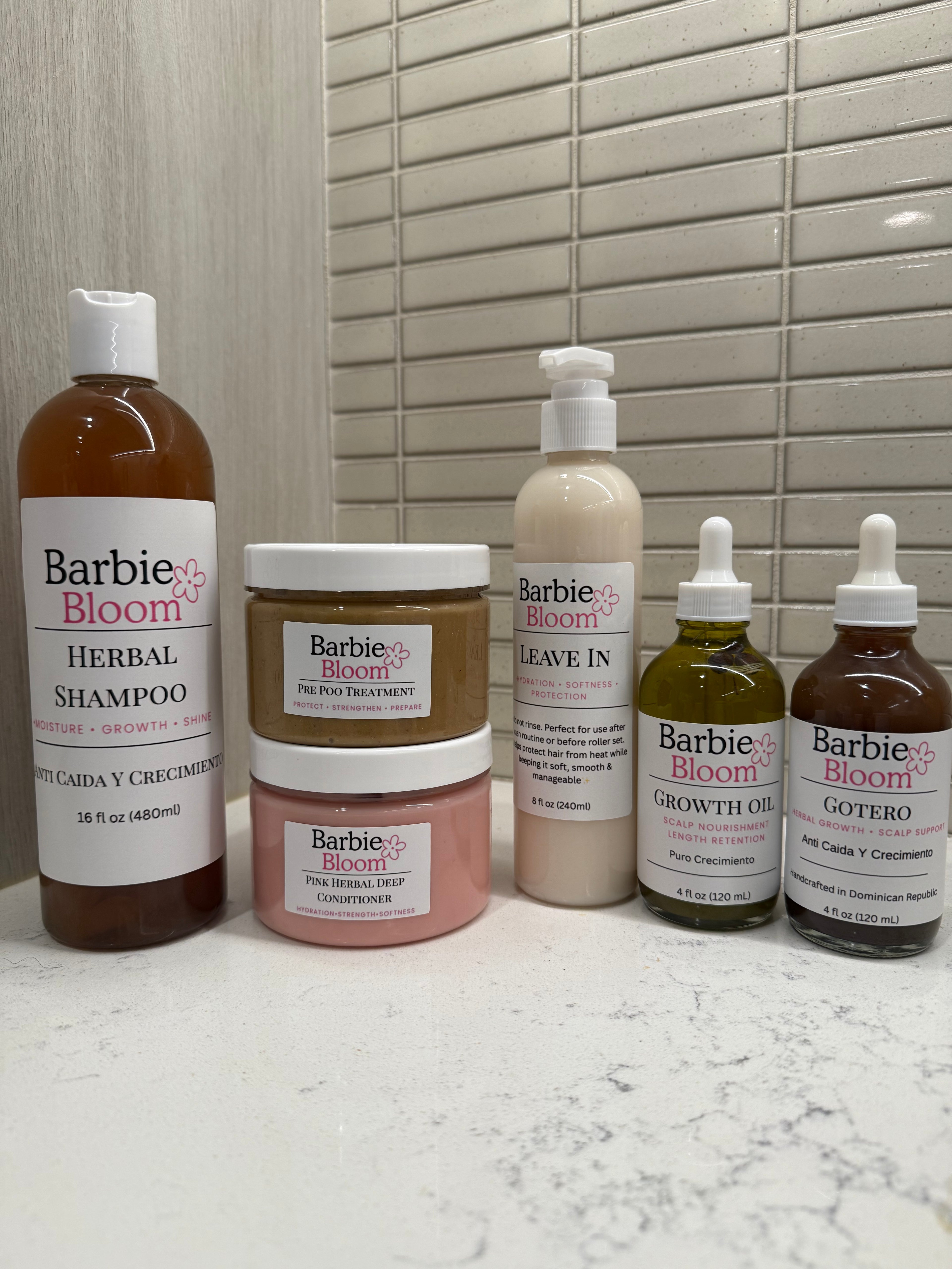 Barbie Bloom Full Growth System Full Size + Leave In 🌷